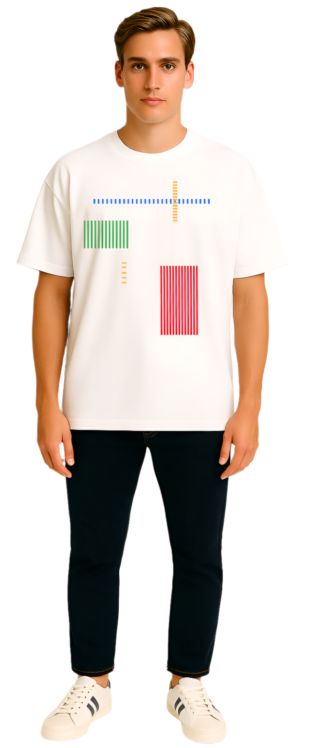 Tracks White T-Shirt
