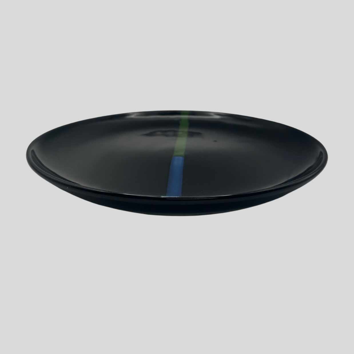Stripe Blue/Green Side Bowl