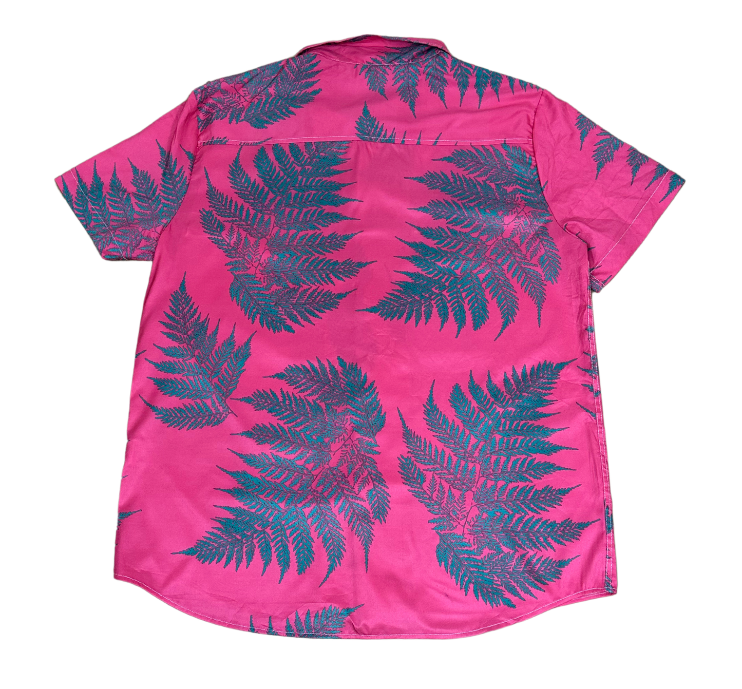 V-01 Small Hawaiian Pink Floral Shirt