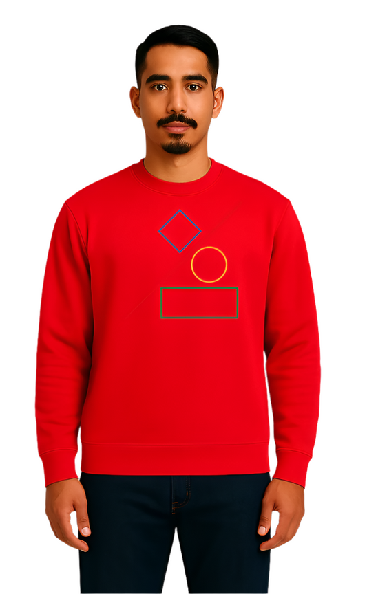 Balance Deck Chair Red Sweatshirt