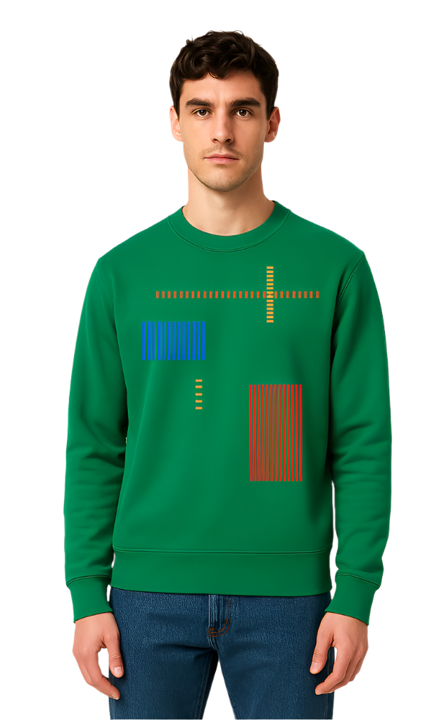 Tracks Green Sweatshirt