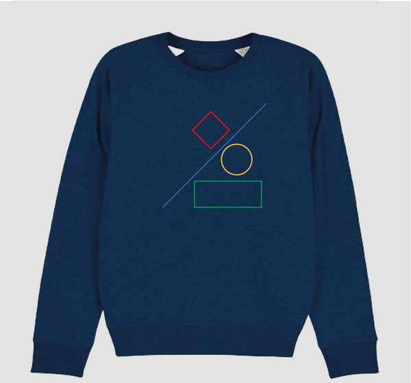 Balance Blue/Black Heather Sweatshirt
