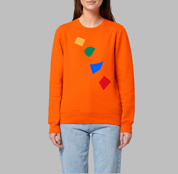 Bold Bright Orange Sweatshirt