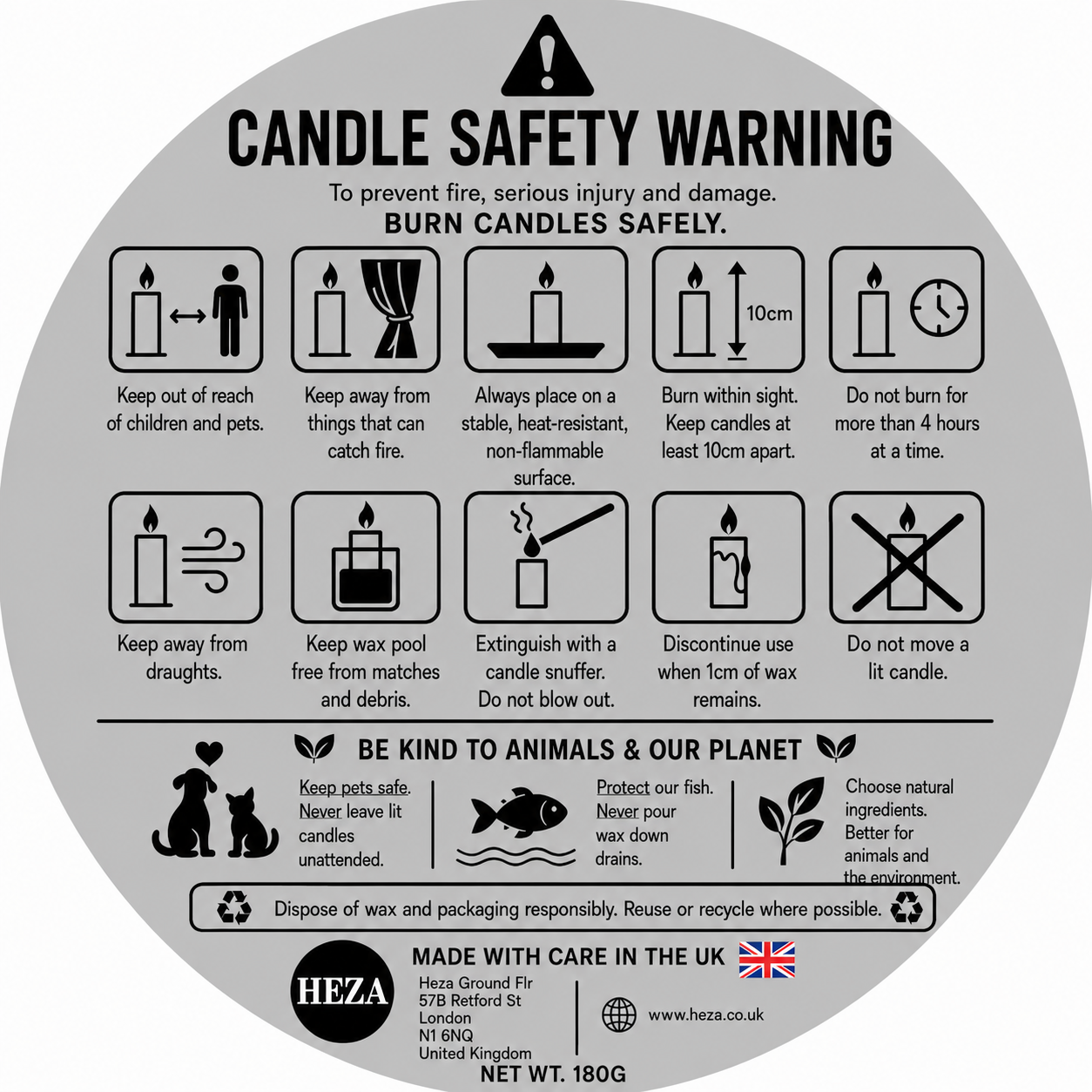 Saros Candle