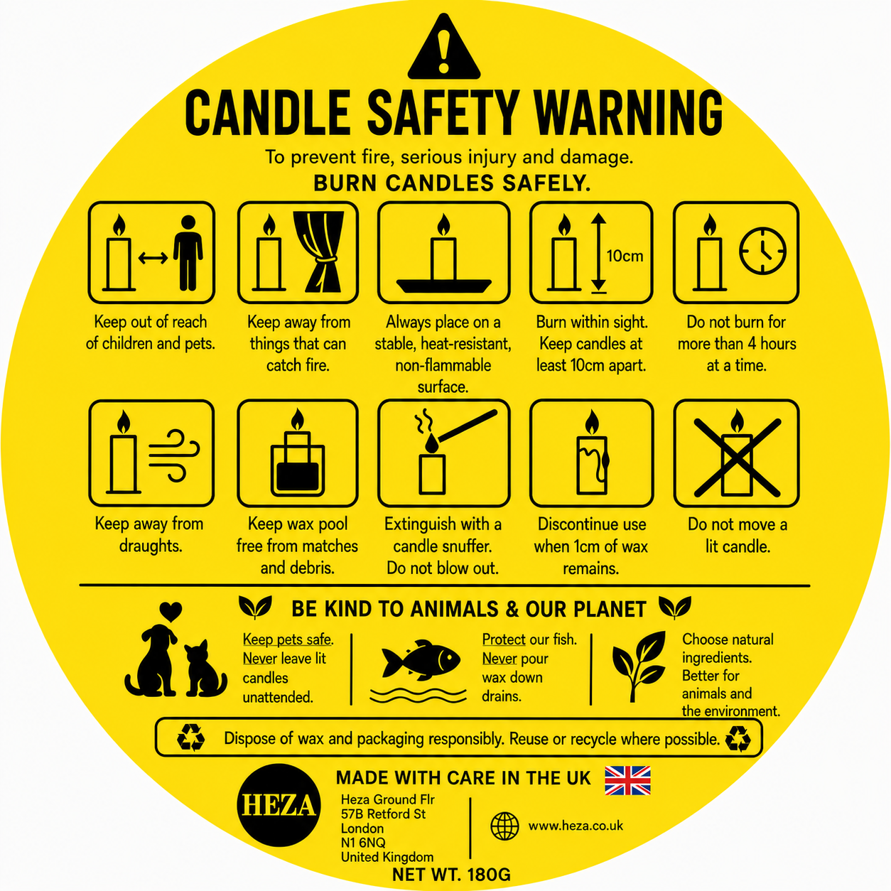 Fresnel Candle