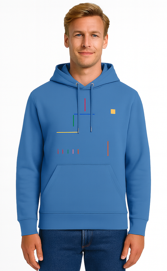 Theory Bright Blue Hoodie