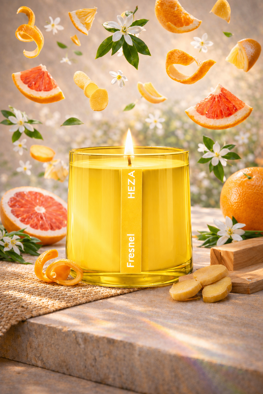 Fresnel Candle
