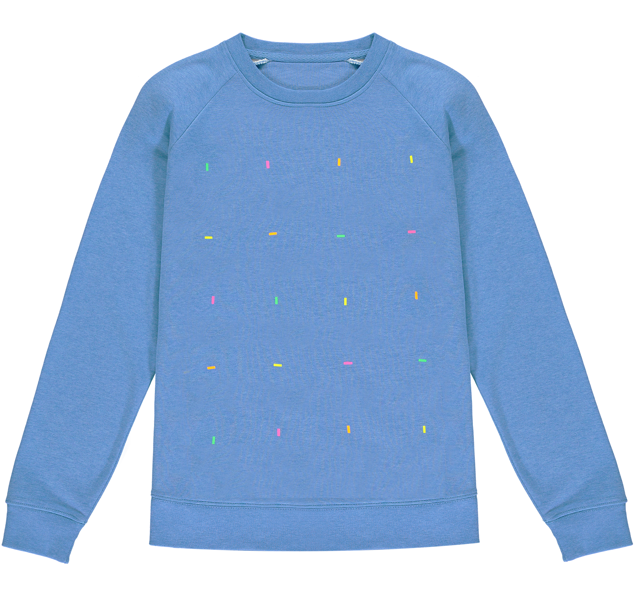 Fluoro Heather Blue Sweatshirt