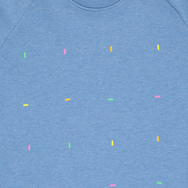 Kids Fluoro Heather Blue