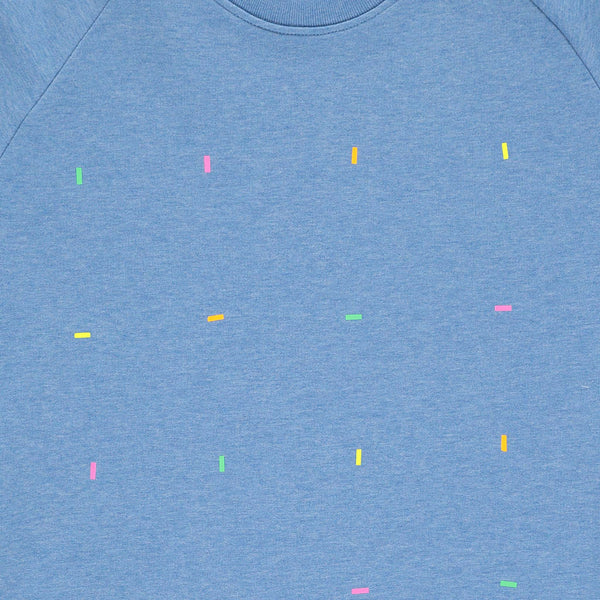 Kids Fluoro Heather Blue