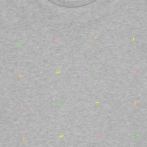 Blocks Long Sleeved Heather Gray T-Shirt