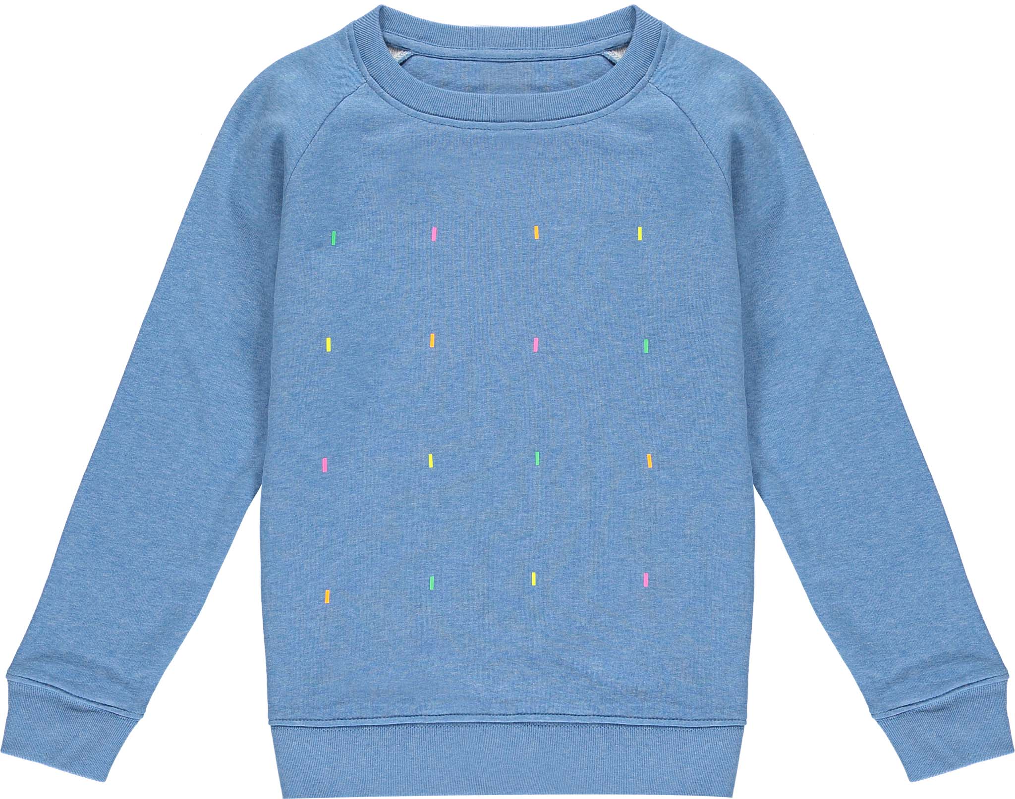 Kids Fluoro Heather Blue