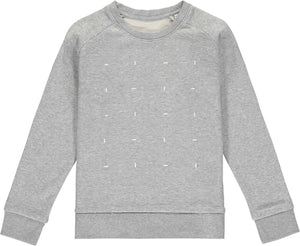 Kids Blocks Sweatshirt Heather Gray