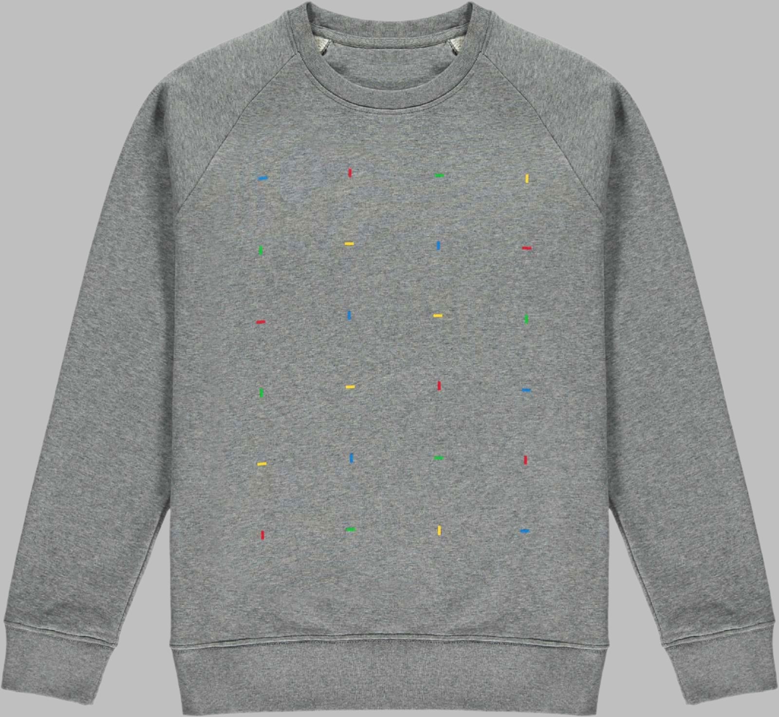 Blocks Mid Heather Gray Sweatshirt