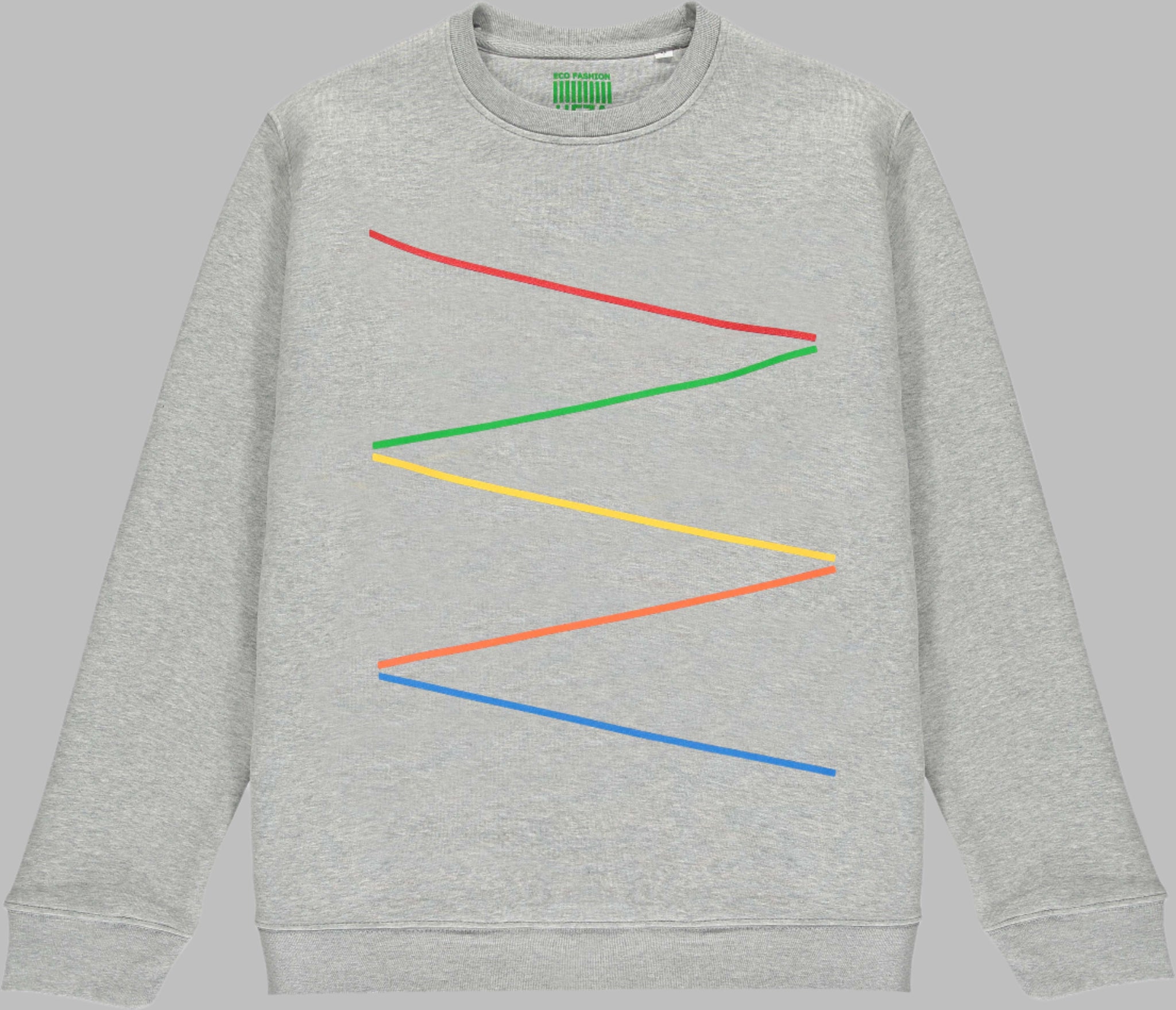 Slide Heather Gray Sweatshirt