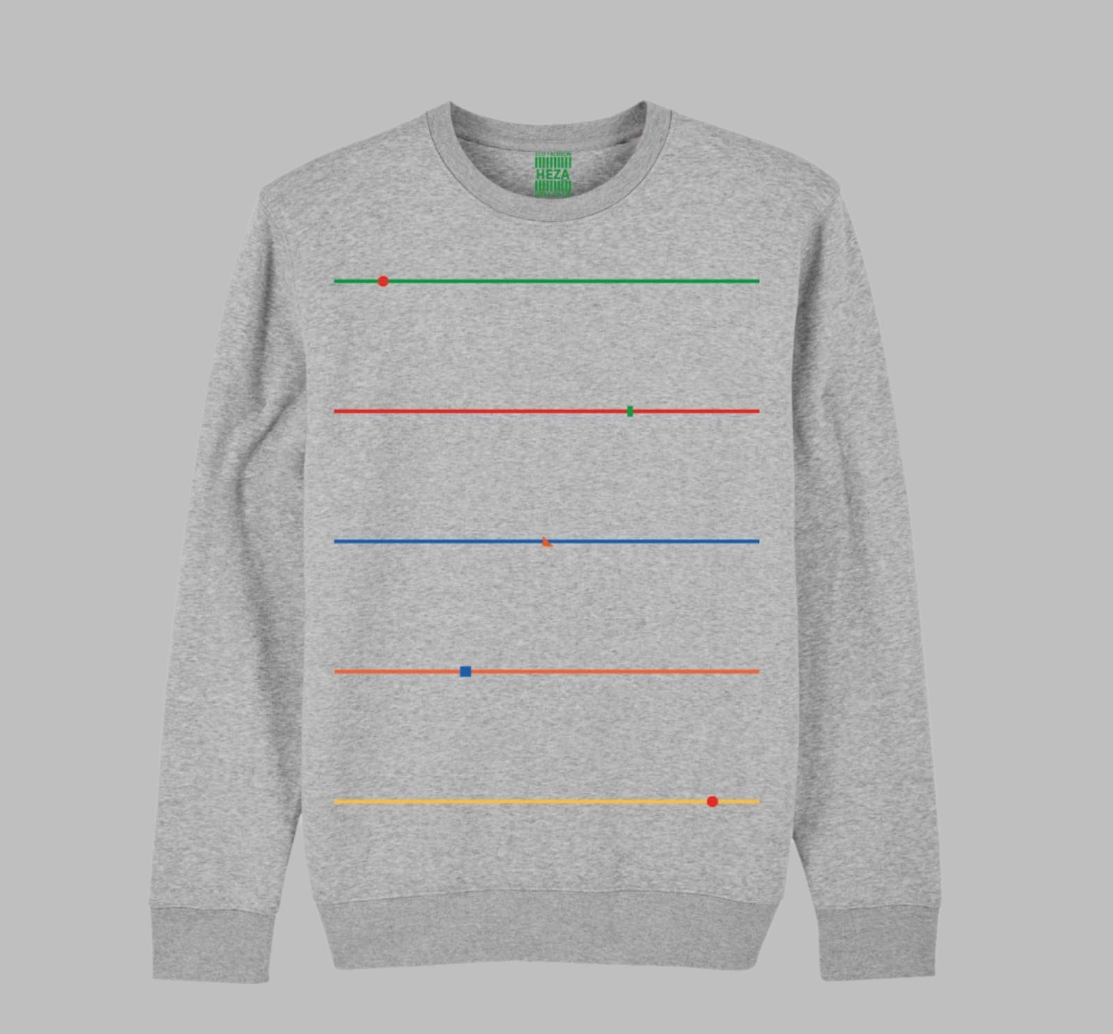 Breton Heather Gray Sweatshirt
