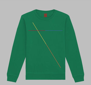 Twist Green Sweatshirt