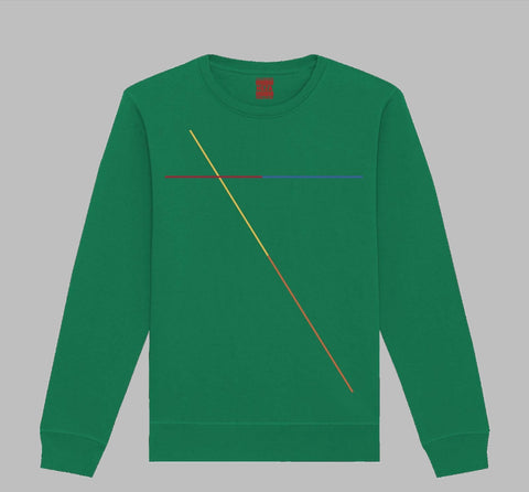 Twist Green Sweatshirt