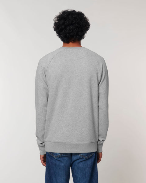 Fluoro Polka Heather Gray Sweatshirt