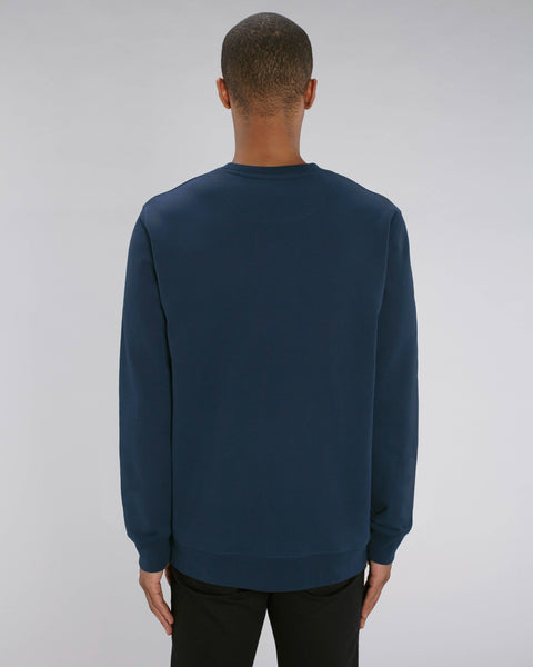 Cubed French Navy Sweatshirt