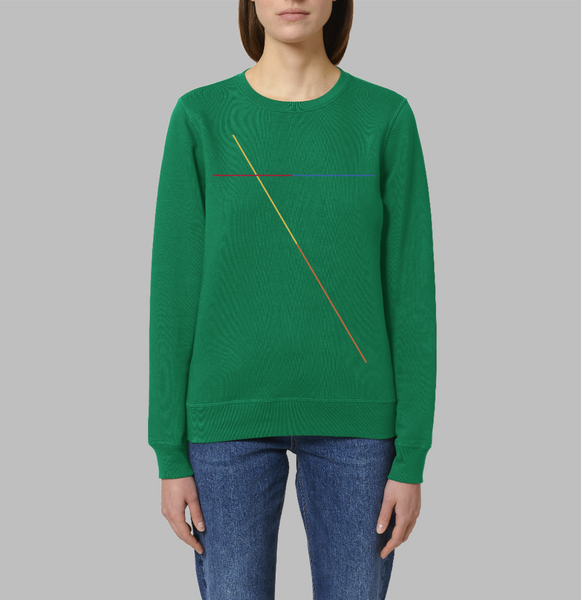 Twist Green Sweatshirt