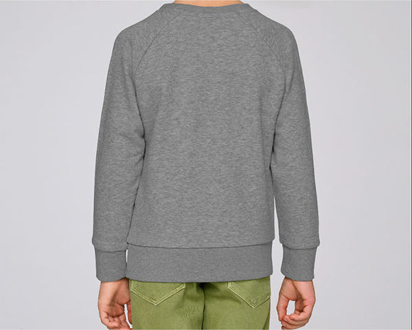 Kids Blocks Sweatshirt Heather Gray