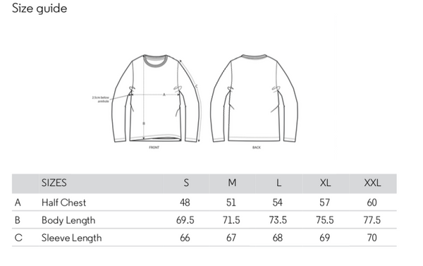 Blocks Long Sleeved Black T-Shirt